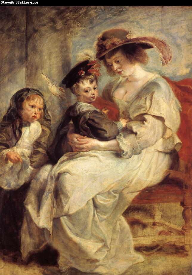 Peter Paul Rubens Helen and her children